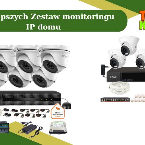 5 najlepszych Zestaw monitoringu IP domu ranking 2025