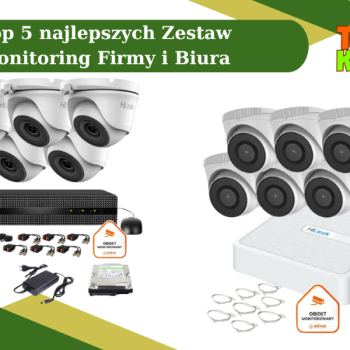 Top 5 Najlepszych Zestaw Monitoring Firmy i Biura